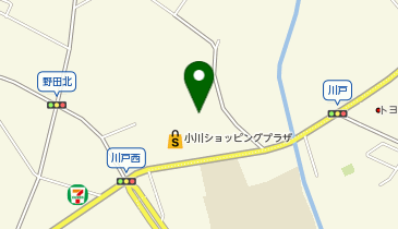 うさちゃんクリーニングエコス小川店の地図画像