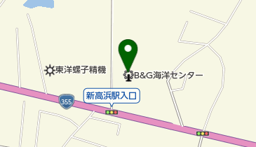 玉里海洋センターの地図画像