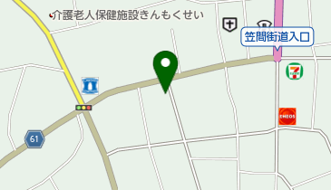 小田木青果店小売部の地図画像