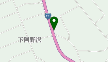 イナバ美容室の地図画像