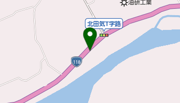 田城古物店の地図画像