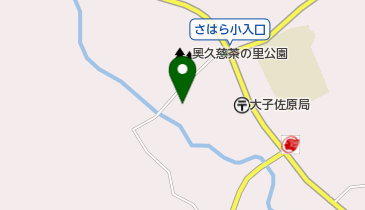 奥久慈茶の里工房の地図画像