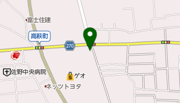 サロンドボーテ・リアンの地図画像