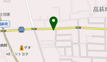 WOLFMAN高萩本店の地図画像