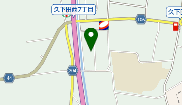 ドッグサロンAZUの地図画像