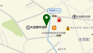 株式会社大田原ツーリズムの地図画像