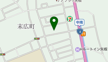 大野輪店の地図画像