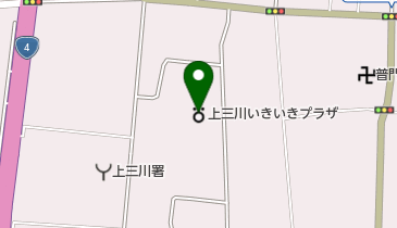 上三川町役場 保健センターの地図画像