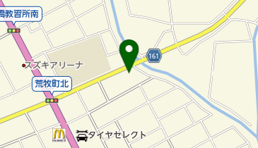 有限会社さくらドライ 前橋店の地図画像