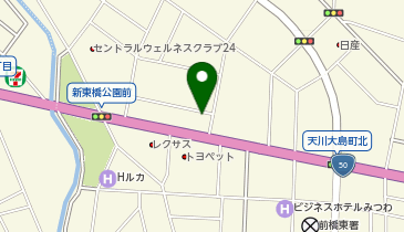フォルクスワーゲン前橋天川 認定中古車センターの地図画像