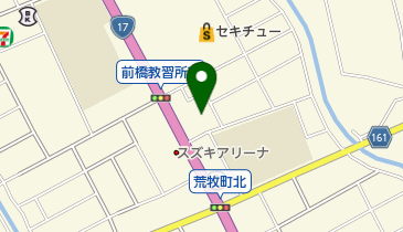 タイヤ市場前橋荒牧店の地図画像