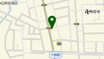 テクノカット六供店の地図画像