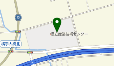 群馬県庁 その他機関 群馬産業技術センターの地図画像