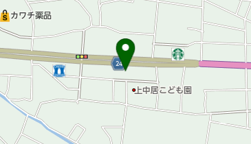 アミング高崎上中居店の地図画像