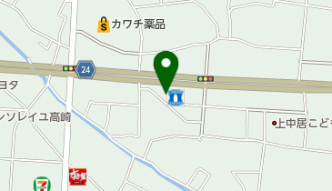 ユメヤ上中居店の地図画像