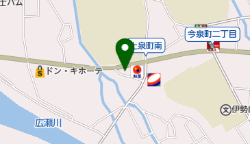 松本食肉店伊勢崎店の地図画像