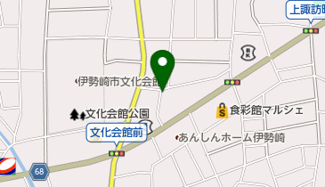 あくつ薬局上諏訪店の地図画像