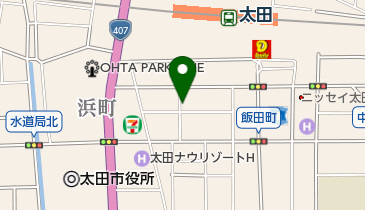 鹿島学園高等学校太田キャンパスの地図画像