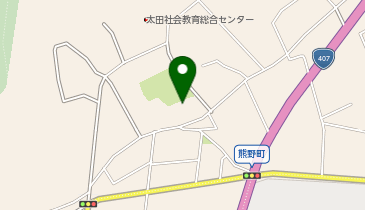 母子生活支援施設虹ケ丘園の地図画像