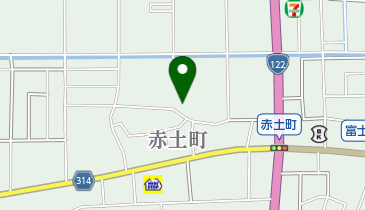 デイサービスセンターかがやき赤土の地図画像