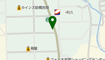 ぞうさんクリーニング吉岡店の地図画像