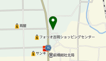 立見建設住宅事業部前橋展示場の地図画像