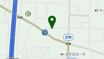 このは薬局吉岡店の地図画像
