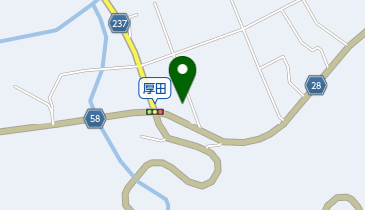 髪工房ハギワラの地図画像