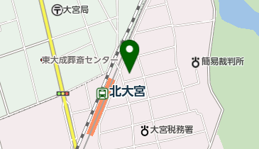 おおもり行政書士事務所の地図画像