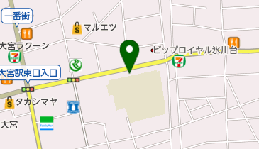 洋装たかのの地図画像