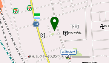 株式会社佐伯不動産の地図画像