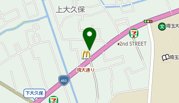 タックルベリーさいたま埼大通り店の地図画像