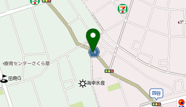 美容室髪ふうせんの地図画像