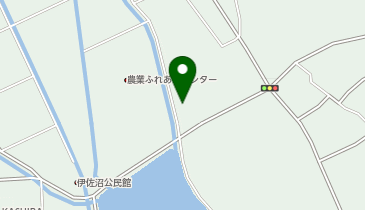 伊佐沼農産物直売所の地図画像