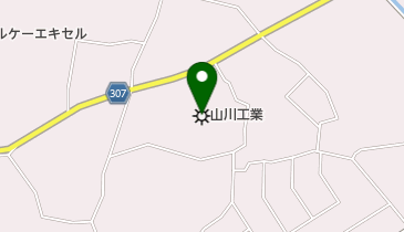 山川工業株式会社熊谷工場の地図画像