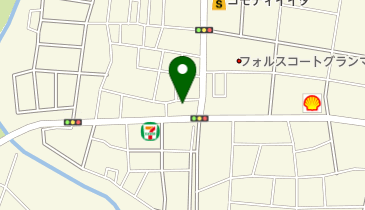 たちばな美容室の地図画像