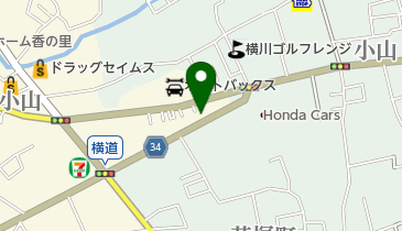 松本工業株式会社の地図画像