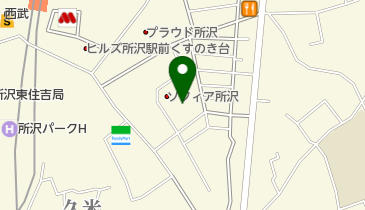 こどものアトリエピエニの地図画像