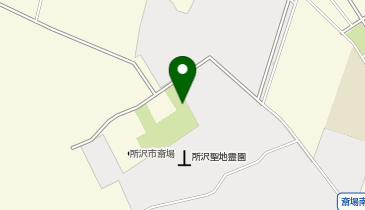所沢フットサルパークの地図画像