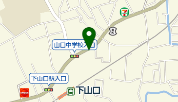 モンファミィ下山口店の地図画像