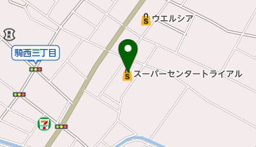 海鮮工房田中騎西店の地図画像