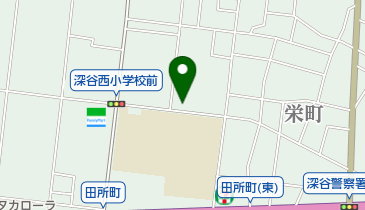 日本空手協会 深谷支部の地図画像