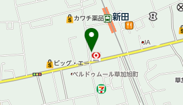 新田名倉堂整骨院の地図画像