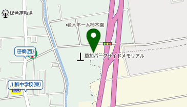 トラック市草加店の地図画像