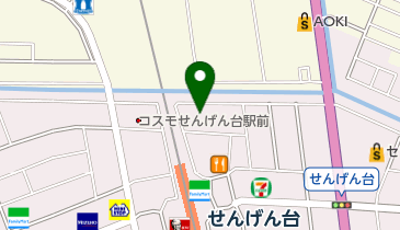 ビューティーサロンアズールの地図画像