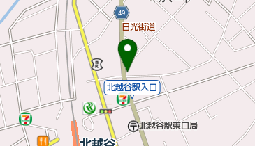 美容室桜千道の地図画像
