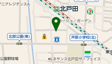 アースサポート戸田の地図画像