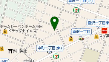 美容室セカンドの地図画像