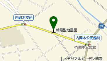 朝霞聖地霊園の地図画像