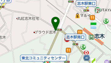 せいこう堂整体院の地図画像